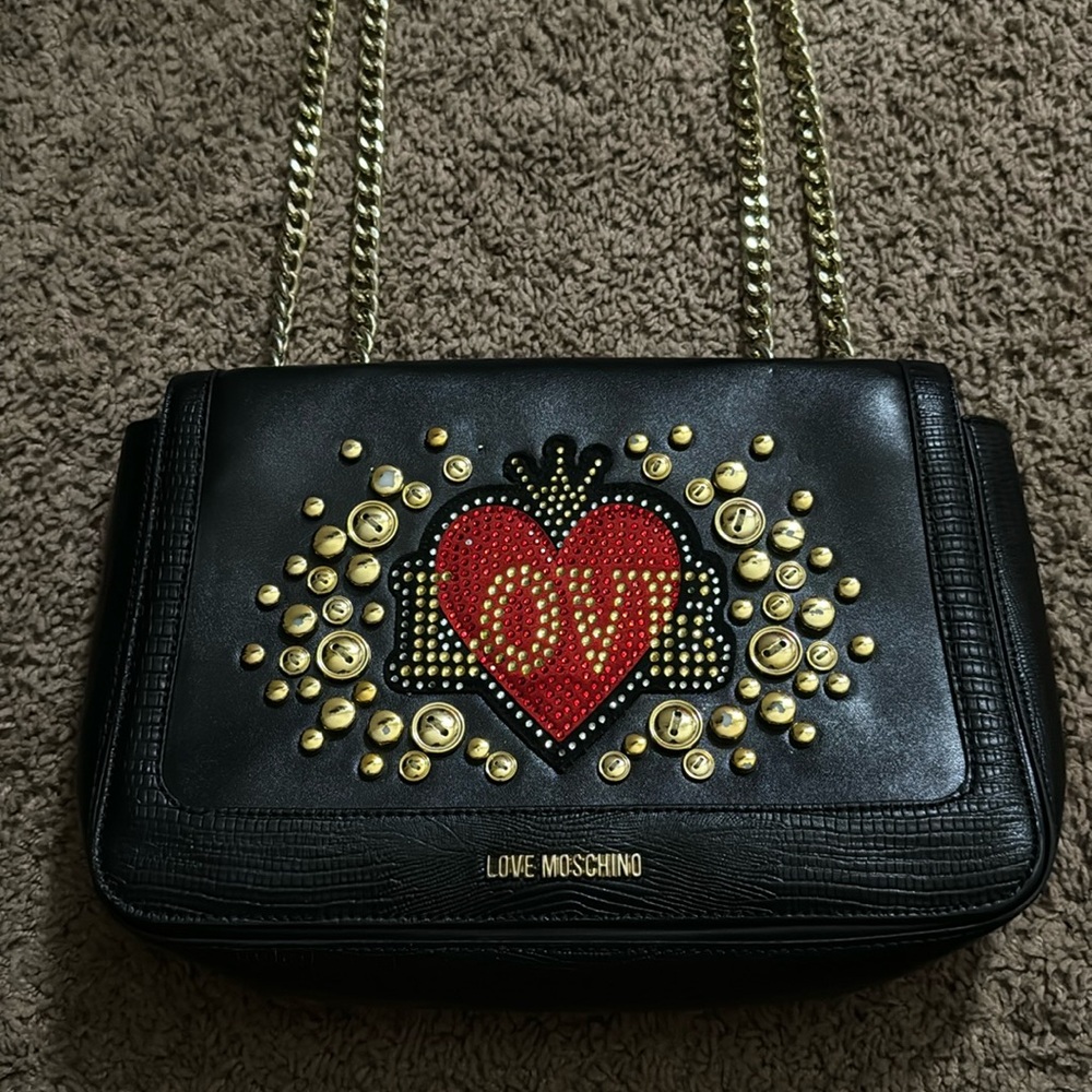 Love Moschino Crossbody Bag | Good Condition Barely Worn | Medium Sized